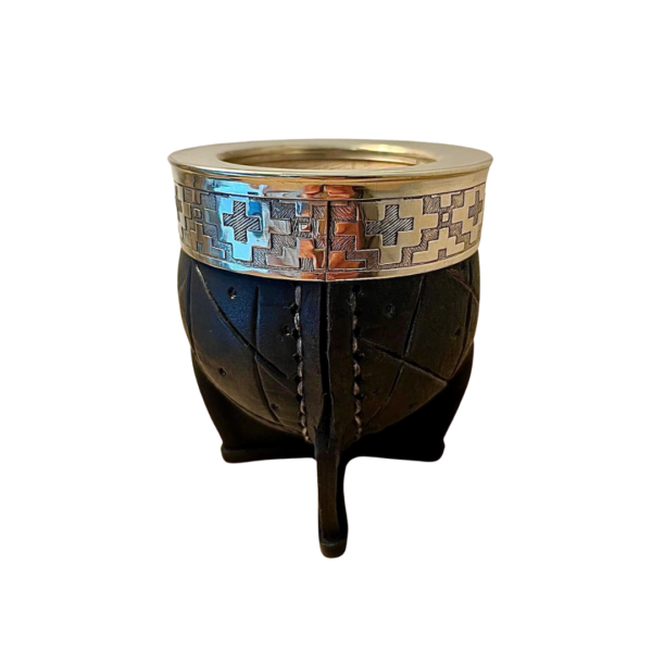 Mate Imperial Cuero Trabajado
