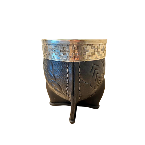 Mate Imperial Cuero Trabajado