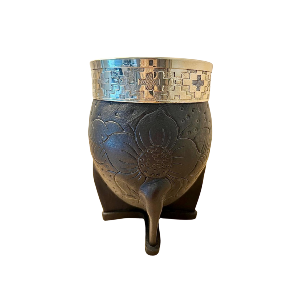 Mate Imperial Cuero Trabajado
